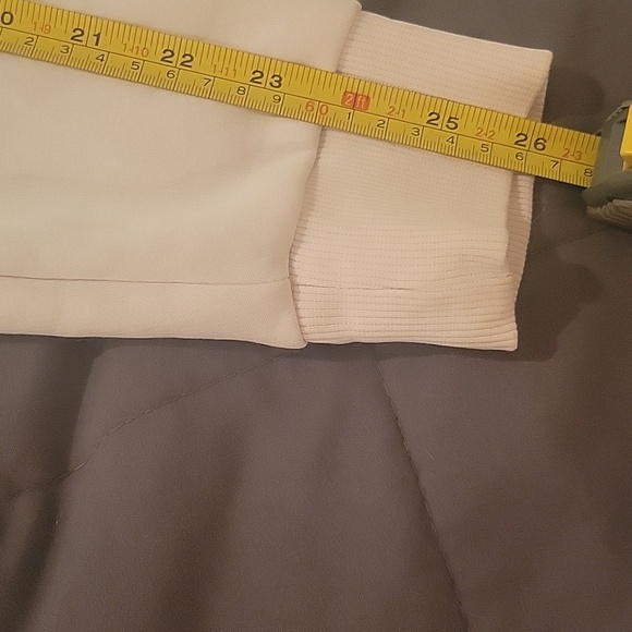 Calvin Klein Soft touch fleece SZ MEDIUM men's white with black - Picture 8 of 9